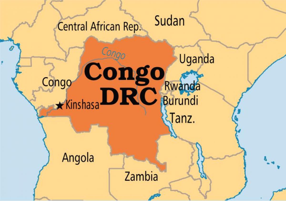 kaart kongo dv